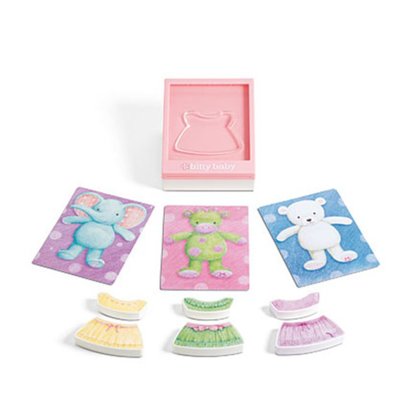 American Girl Bitty Baby Dress-up Fun Puzzle Toy - Picture 6 of 6